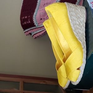 Lauren by Ralph Lauren Cecelia Shantung open toe shoes